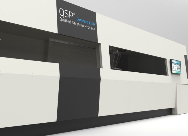 QSP ® 直接铺层 1300: 生产 2D+ 复合材料预制件